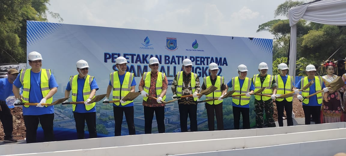 SPAM Kali Angke 2 Resmi Dibangun, Tangsel Siap Tingkatkan Pelayanan Air Bersih